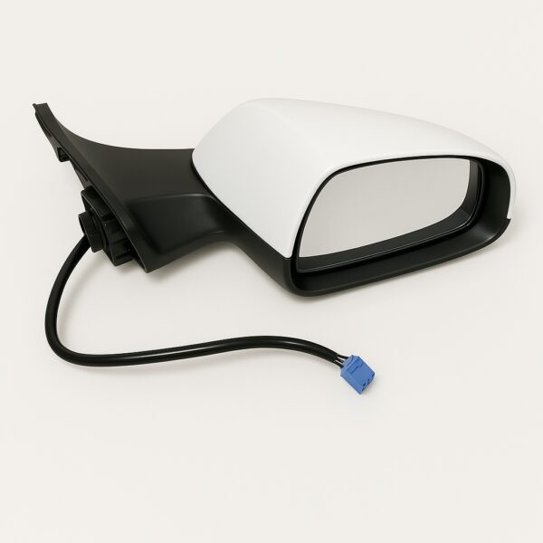 EXTERIOR MIRROR ASSEMBLY – PREMIUM – DOMESTIC – RIGHT HAND – WHITE - Image 3